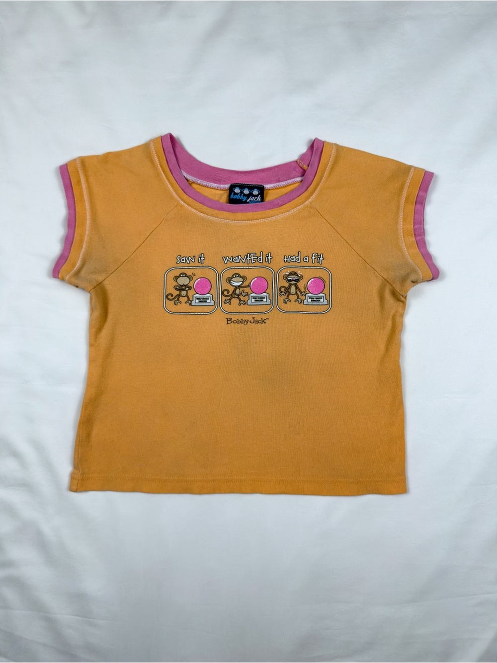 Vintage Y2K Bobby Jack Baby Tee